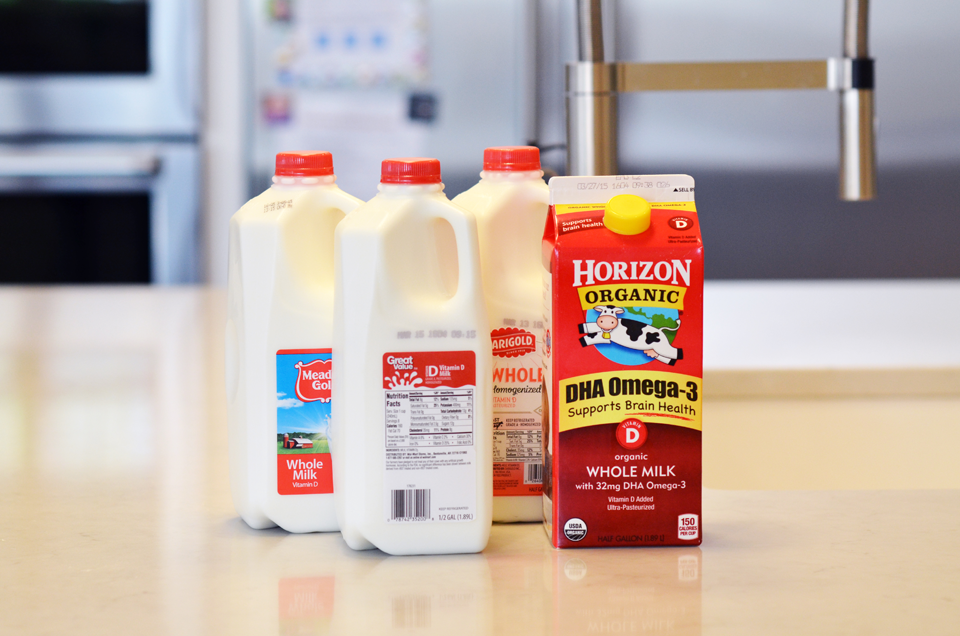 Private Label Milk vs National Brand